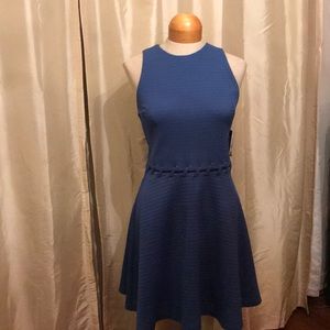 Turkish Blue Mesh Dress